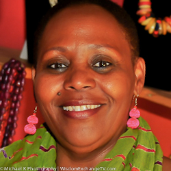 Janet Nkubana of Gahaya Links on wisdom exchange tv