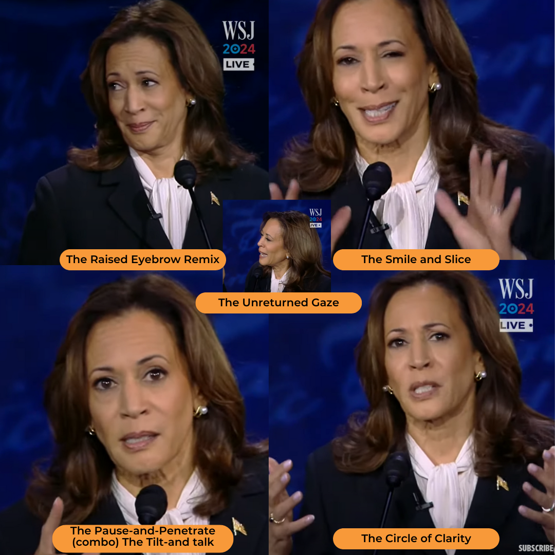 VP Kamala Harris, body language